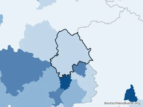 Vorschau: Bevölkerungsdichte vom Landkreis Gifhorn