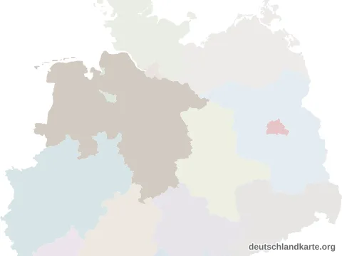 Vorschau: Lagekarte vom Landkreis Gifhorn