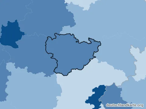 Vorschau: Bevölkerungsdichte vom Landkreis Göppingen