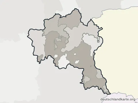 Vorschau: Ortskarte vom Landkreis Goslar