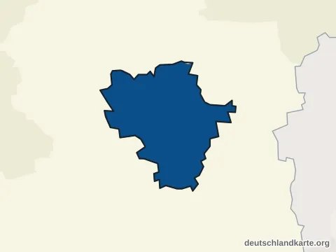 Vorschau: Einwohnerkarte von der kreisfreien Stadt Halle (Saale)