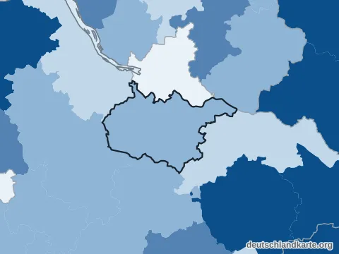 Vorschau: Altersstruktur vom Landkreis Harburg
