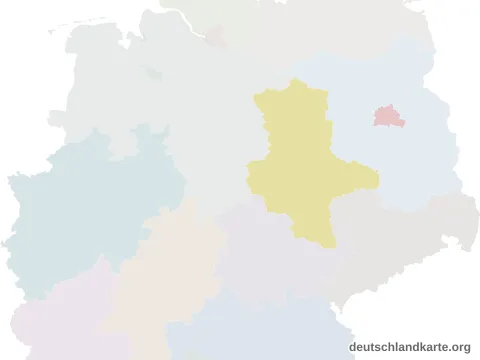 Vorschau: Lagekarte vom Landkreis Harz