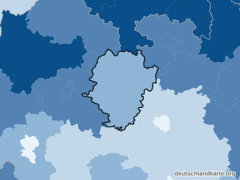 Vorschau: Altersstruktur vom Landkreis Haßberge