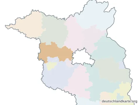 Karte: Landkreis Havelland in Brandenburg