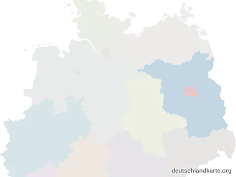 Vorschau: Lagekarte vom Landkreis Havelland