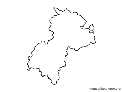 Vorschau: Umrisskarte vom Heidekreis