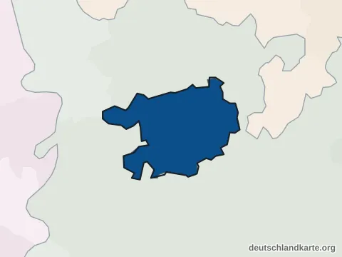 Vorschau: Einwohnerkarte vom Stadtkreis Heidelberg