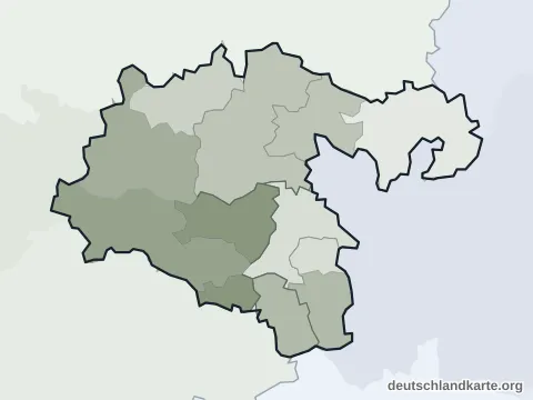 Vorschau: Verwaltungsgliederung vom Landkreis Heidenheim