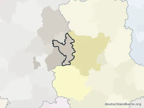 Vorschau: Nachbarkreiskarte vom Landkreis Helmstedt