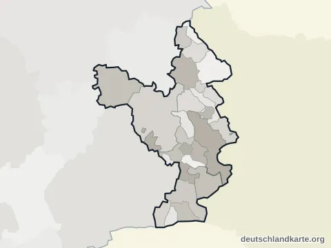 Vorschau: Ortskarte vom Landkreis Helmstedt