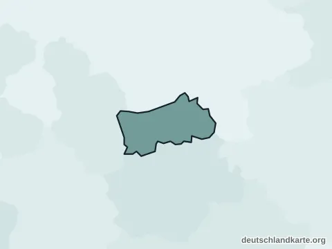 Vorschau: Ortskarte von der kreisfreien Stadt Herne