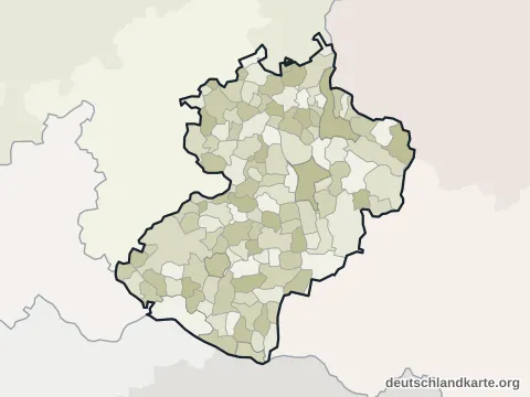 Vorschau: Ortskarte vom Kreis Herzogtum Lauenburg