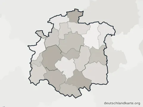 Vorschau: Ortskarte vom Landkreis Hildesheim