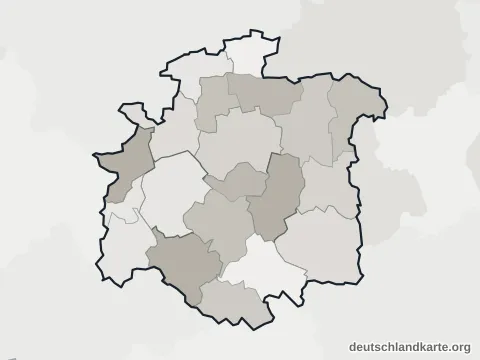 Vorschau: Verwaltungsgliederung vom Landkreis Hildesheim