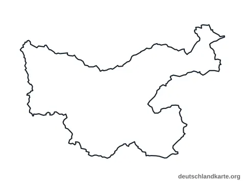 Umrisskarte: Hochsauerlandkreis