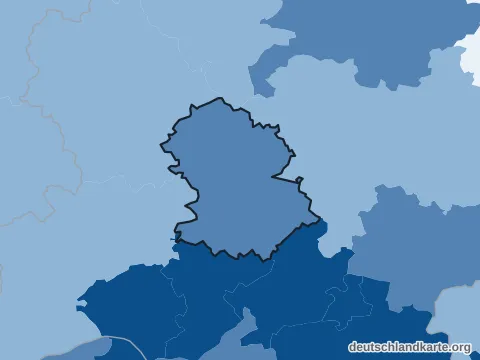 Vorschau: Bevölkerungsdichte vom Hochtaunuskreis