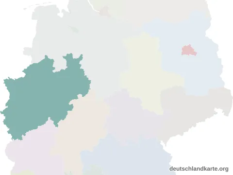 Vorschau: Lagekarte vom Kreis Höxter
