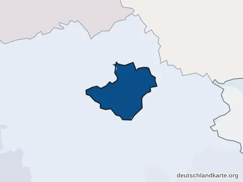 Vorschau: Einwohnerkarte von der kreisfreien Stadt Hof