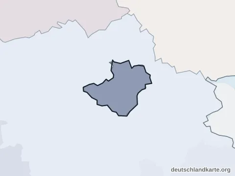 Vorschau: Ortskarte von der kreisfreien Stadt Hof