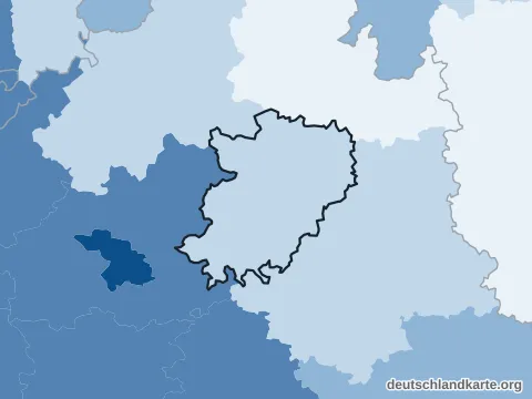 Vorschau: Bevölkerungsdichte vom Hohenlohekreis