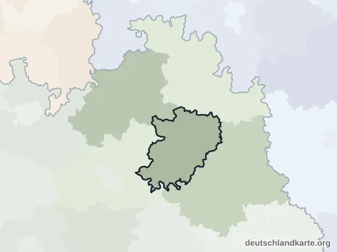 Vorschau: Nachbarkreiskarte vom Hohenlohekreis