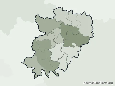 Vorschau: Verwaltungsgliederung vom Hohenlohekreis
