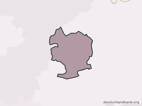 Vorschau: Ortskarte von der kreisfreien Stadt Jena