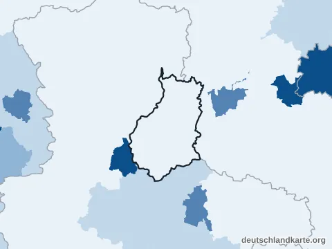 Vorschau: Bevölkerungsdichte vom Landkreis Jerichower Land
