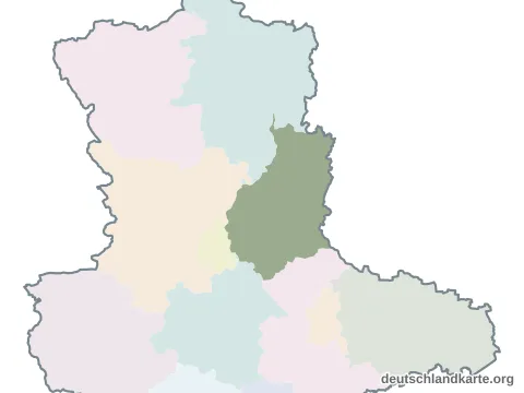 Karte: Landkreis Jerichower Land in Sachsen-Anhalt