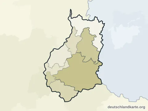 Vorschau: Ortskarte vom Landkreis Jerichower Land