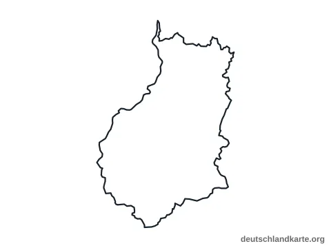 Vorschau: Umrisskarte vom Landkreis Jerichower Land