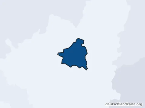 Vorschau: Einwohnerkarte von der kreisfreien Stadt Kaufbeuren