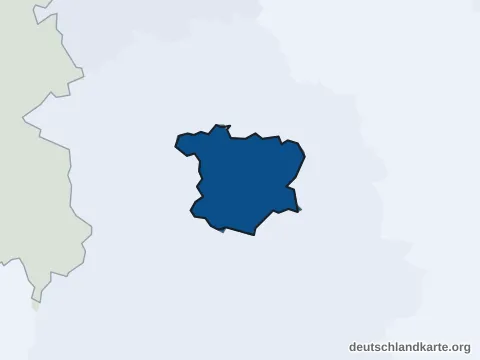Vorschau: Einwohnerkarte von der kreisfreien Stadt Kempten (Allgäu)