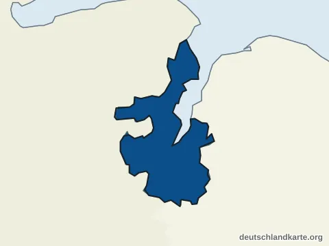 Vorschau: Einwohnerkarte von der kreisfreien Stadt Kiel