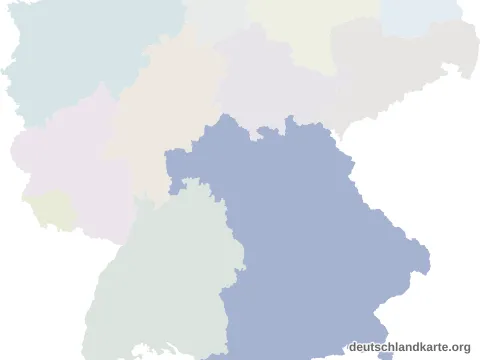 Vorschau: Lagekarte vom Landkreis Kitzingen