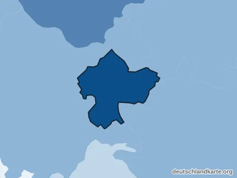Vorschau: Bevölkerungsdichte von der kreisfreien Stadt Koblenz