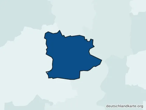 Vorschau: Einwohnerkarte von der kreisfreien Stadt Krefeld