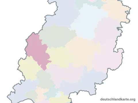 Vorschau: Karte im Bundesland vom Lahn-Dill-Kreis