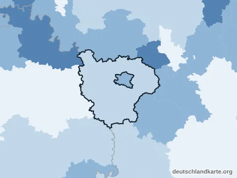 Altersstruktur: Landkreis Ansbach