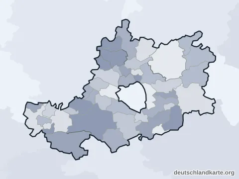 Vorschau: Verwaltungsgliederung vom Landkreis Bamberg