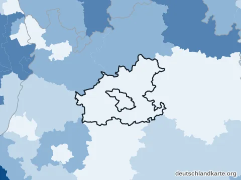 Vorschau: Altersstruktur vom Landkreis Heilbronn