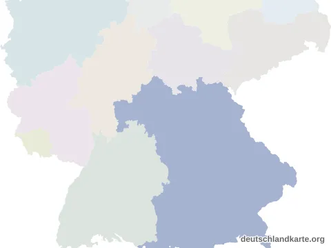 Vorschau: Lagekarte vom Landkreis Würzburg