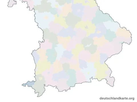 Karte: Landkreis Lindau (Bodensee) in Bayern