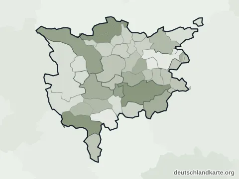 Vorschau: Verwaltungsgliederung vom Landkreis Ludwigsburg