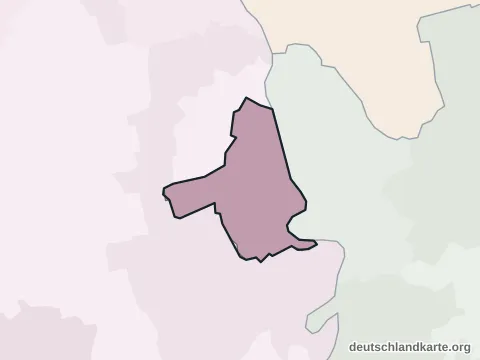 Vorschau: Ortskarte von der kreisfreien Stadt Ludwigshafen am Rhein