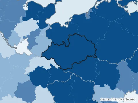 Vorschau: Altersstruktur vom Landkreis Ludwigslust-Parchim