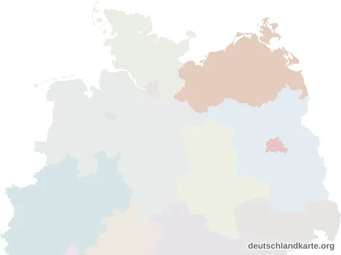Vorschau: Lagekarte vom Landkreis Ludwigslust-Parchim