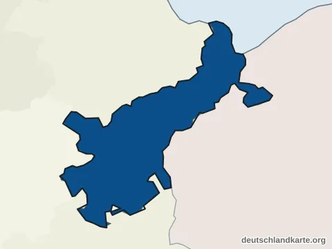 Vorschau: Einwohnerkarte von der kreisfreien Stadt Lübeck