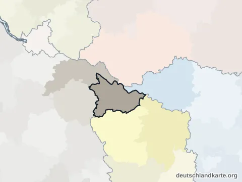 Vorschau: Nachbarkreiskarte vom Landkreis Lüchow-Dannenberg